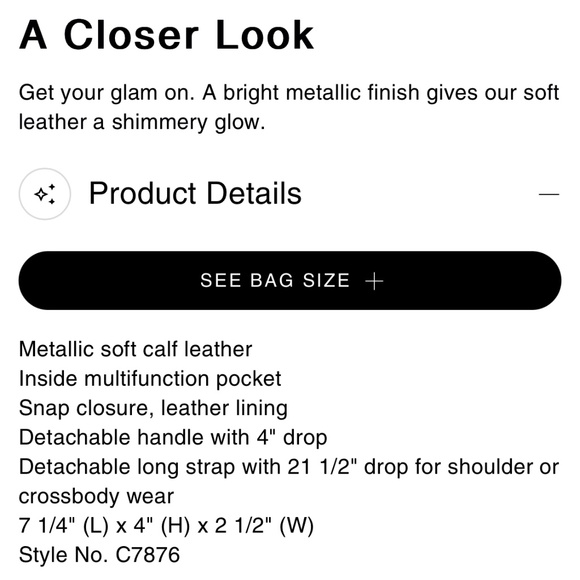 Coach pillow tabby shoulder bag 18 - Picture 9 of 9